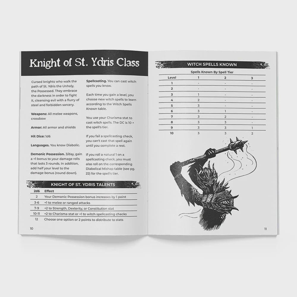 Cursed Scroll: Shadowdark Zine 1 Diablerie