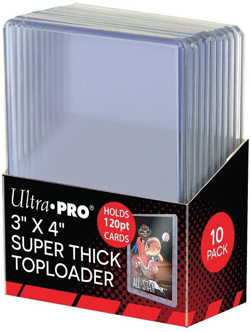 Ultra Pro: 3" X 4" Super Thick Toploader 10PK
