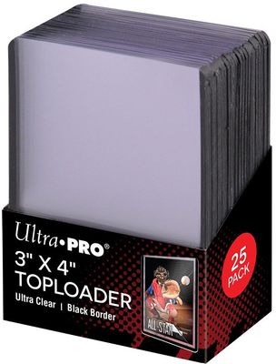 Ultra Pro: 3" X 4" Toploader 25PK