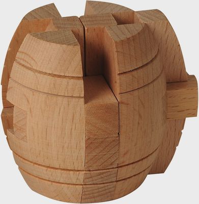 Wooden Barrel Puzzle