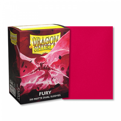 DRAGON SHIELD SLEEVES DUAL MATTE FURY 100CT