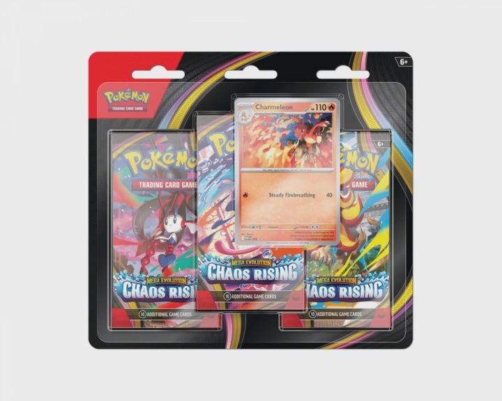 POKEMON ME04 CHAOS RISING 3PK BLISTER