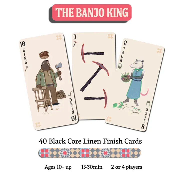 The Banjo King: Appalachian Scopa Game