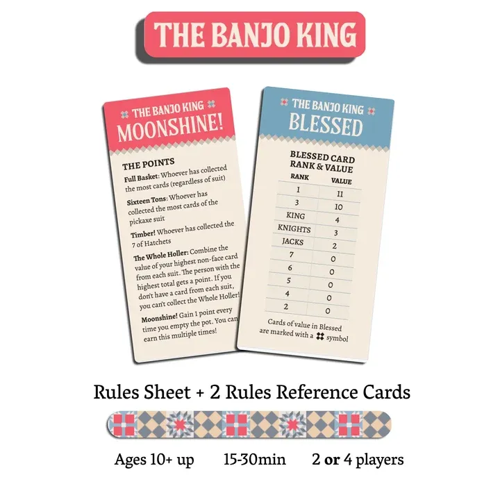 The Banjo King: Appalachian Scopa Game