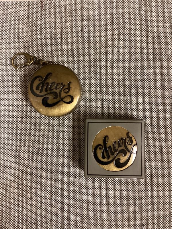 Collapsible Shot Glass, "Cheers"