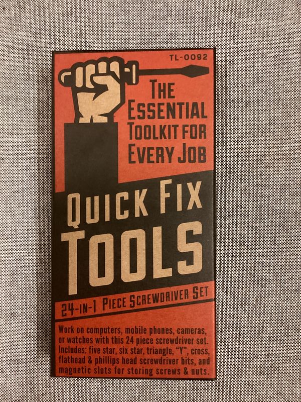 Quick Fix Tools - 24-in-1 Screwdriver Set
