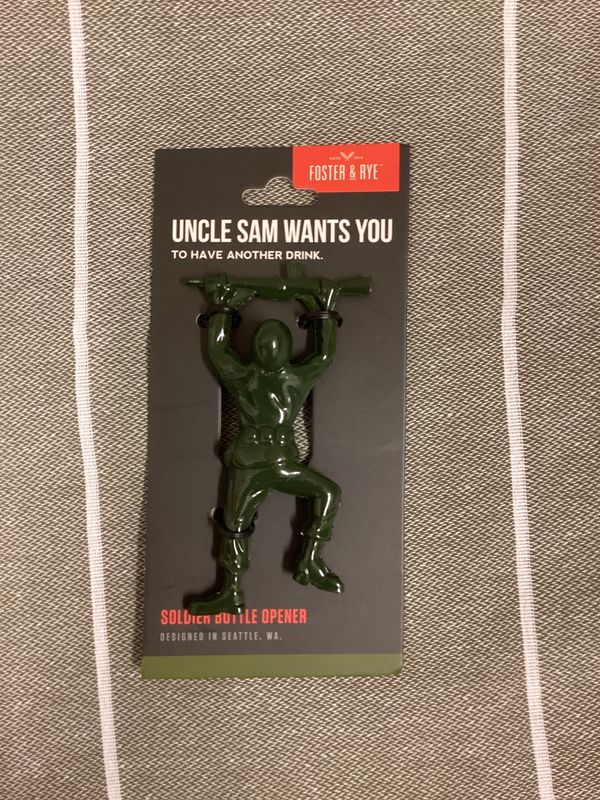 Army Man Bottle Opener
