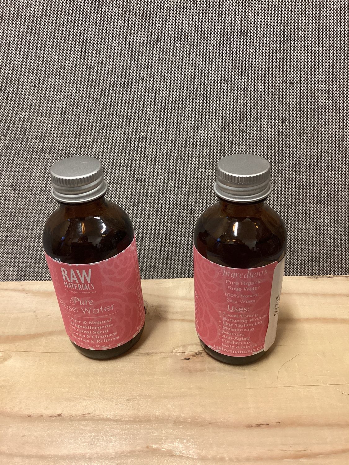 100% Pure ORGANIC Rose Water