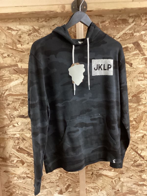Jackalope Sweatshirt (Black Camo)
