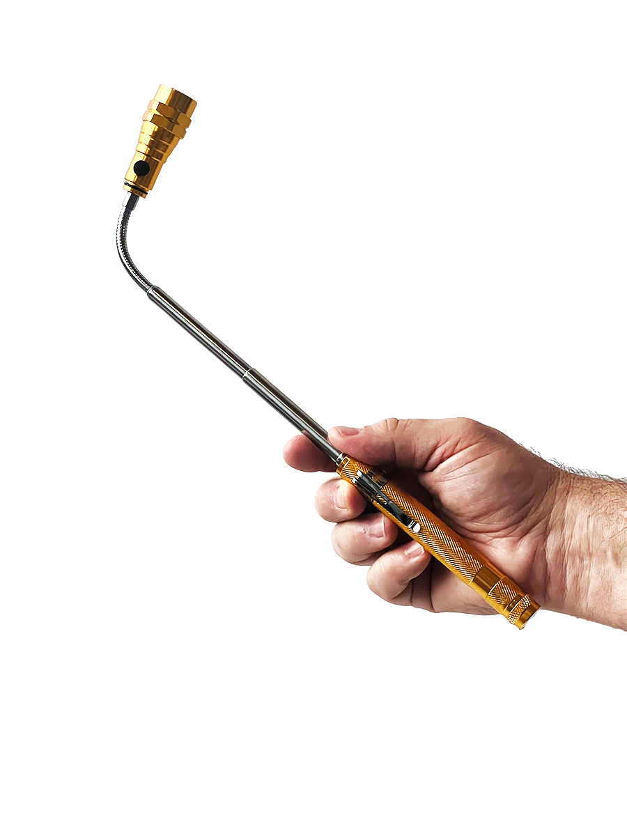 "Flexi Flash" Extending Flashlight w/ Magnetic Base