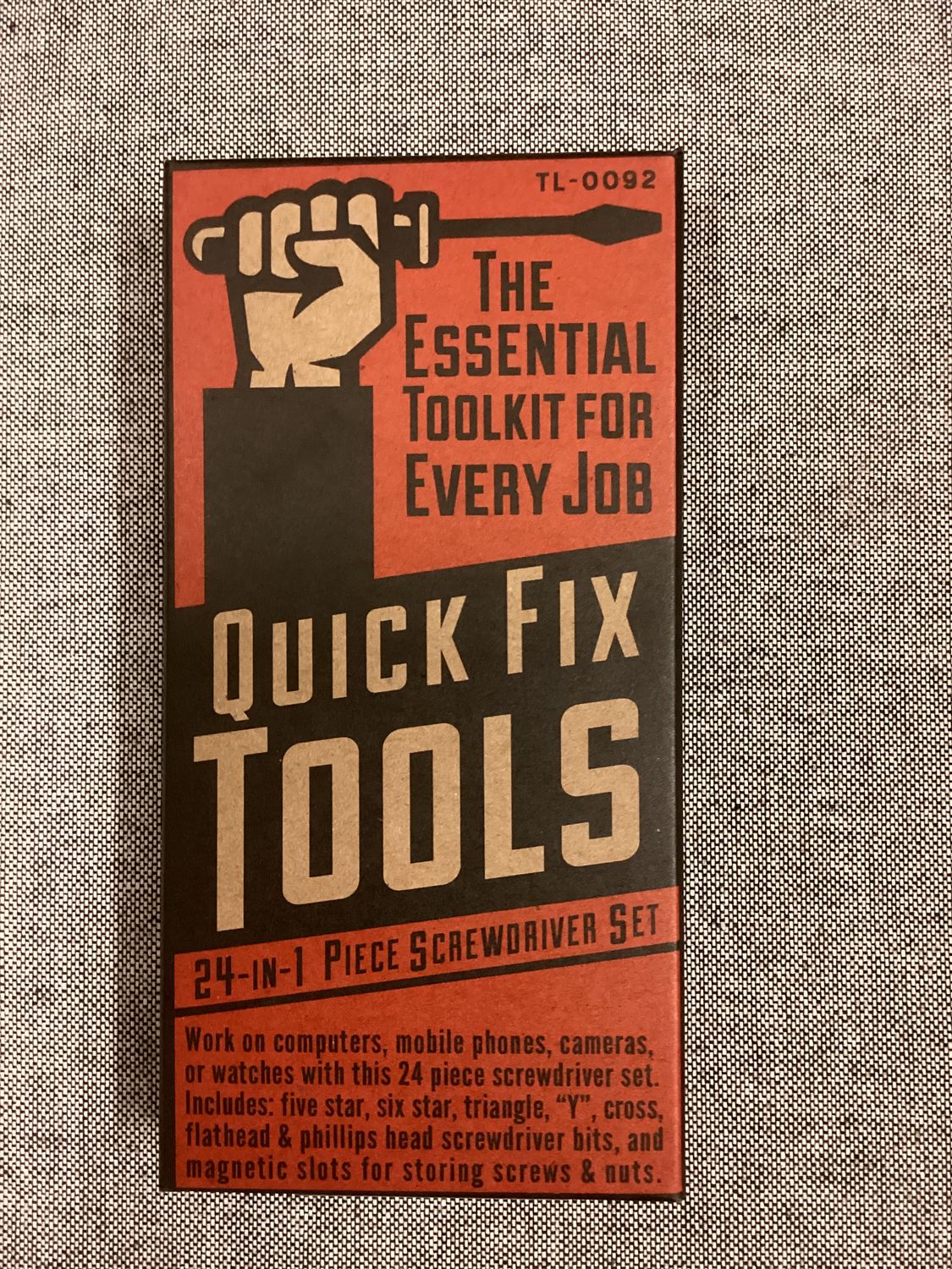 Quick Fix Tools - 24-in-1 Screwdriver Set