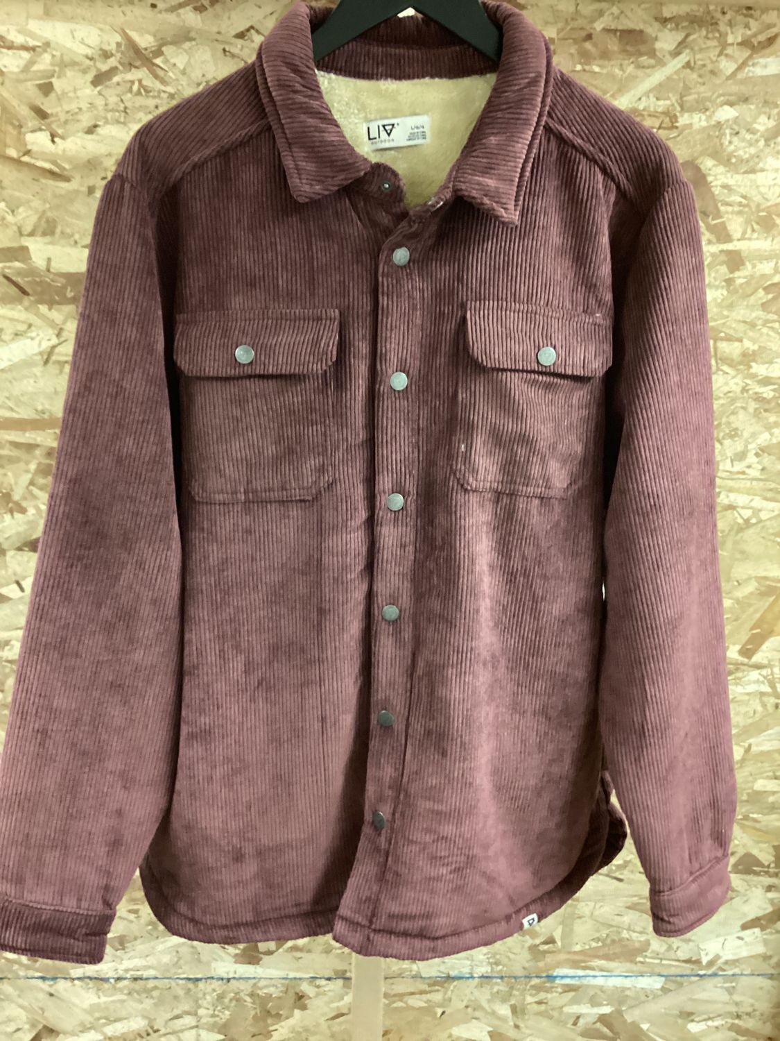 Men's Remy Sherpa Lined Corduroy Shirt Jacket