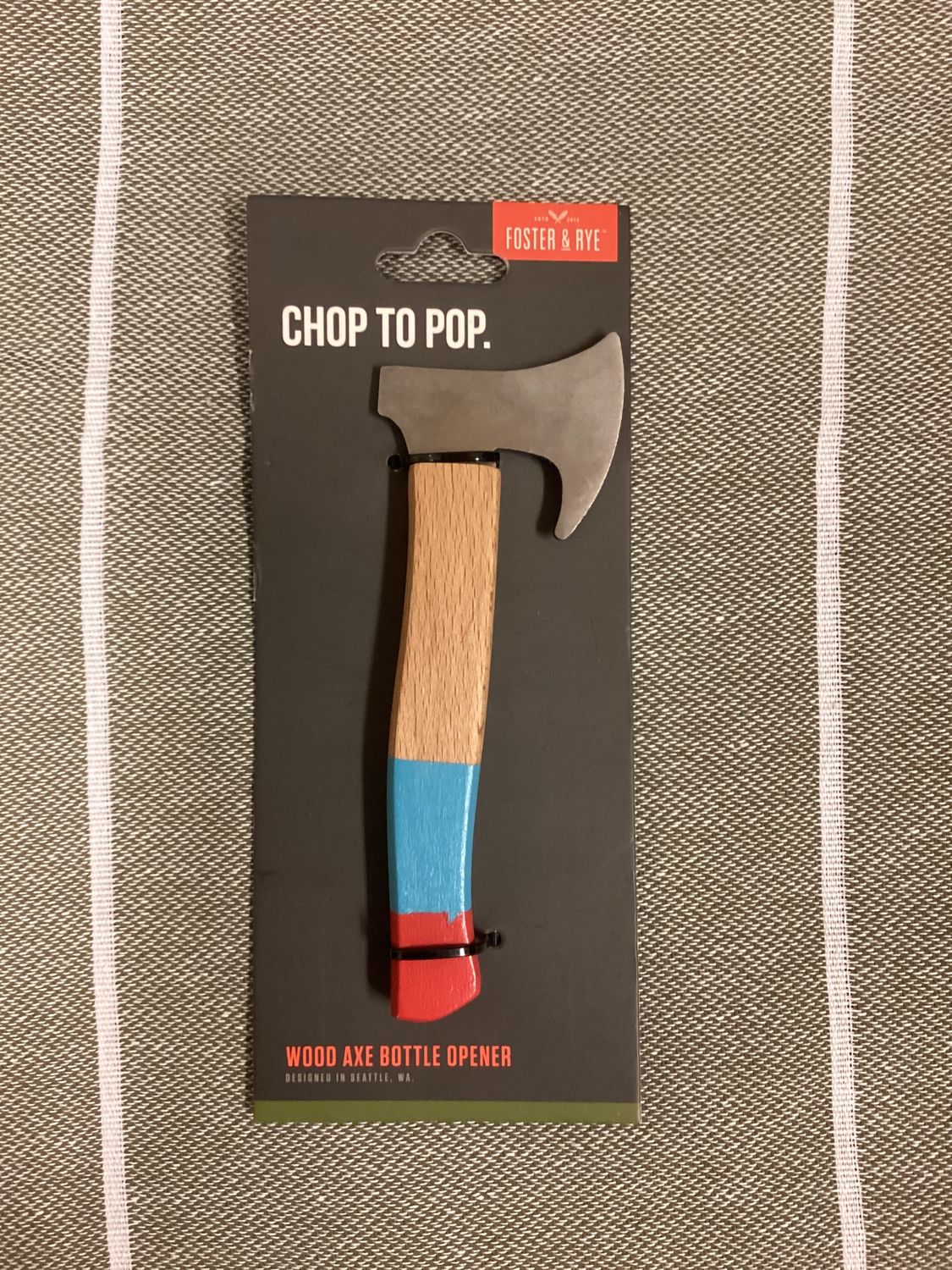 Beech Wood Axe Bottle Opener