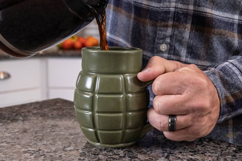 CALIBER GOURMET / CAMPCO - Grenade Mug, Green