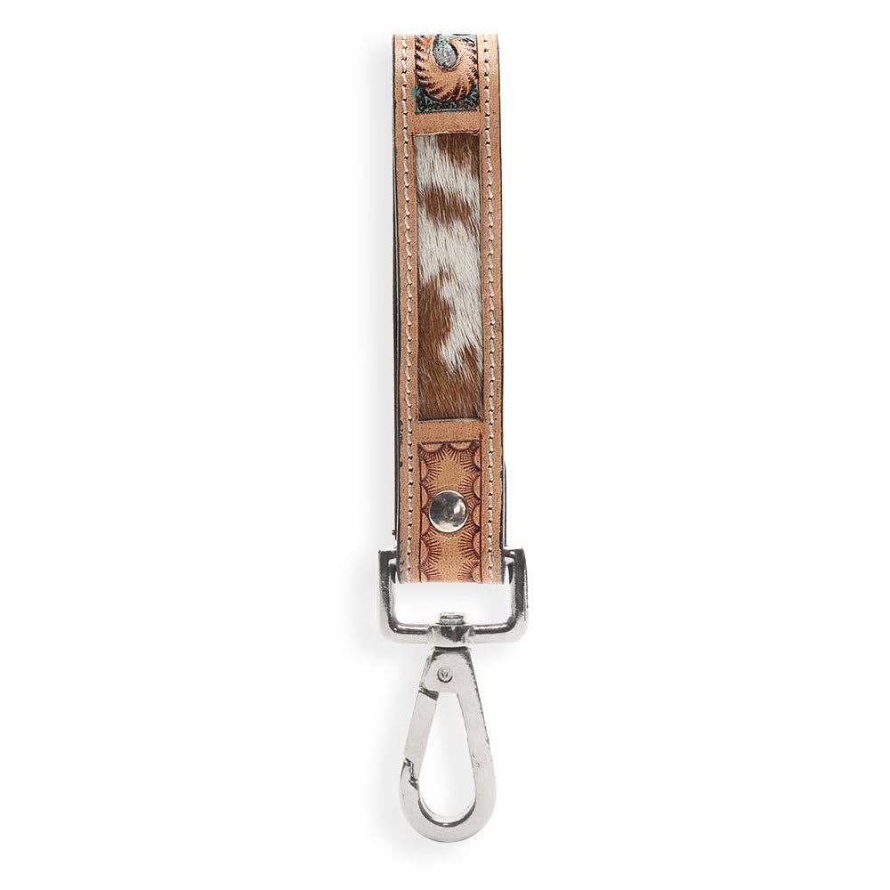 Myra Bag - Jackstone Hand-tooled Leather Key Fob