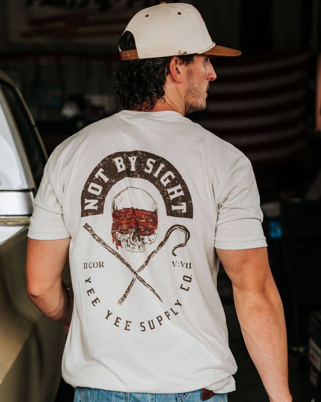 Yee Yee - Not By Sight Tee: Medium