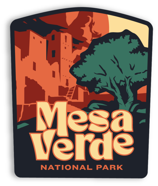 The Landmark Project - Mesa Verde National Park Sticker