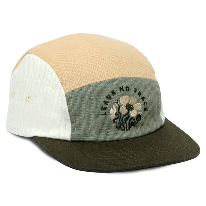 The Landmark Project - Leave No Trace Camp Hat: Almond/Forest