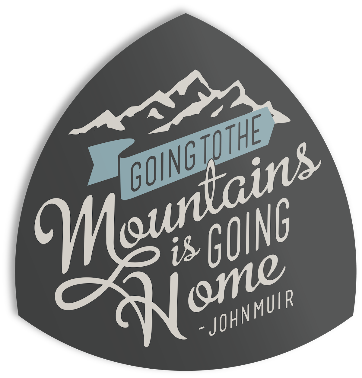 The Landmark Project - Going to the Mountains Sticker