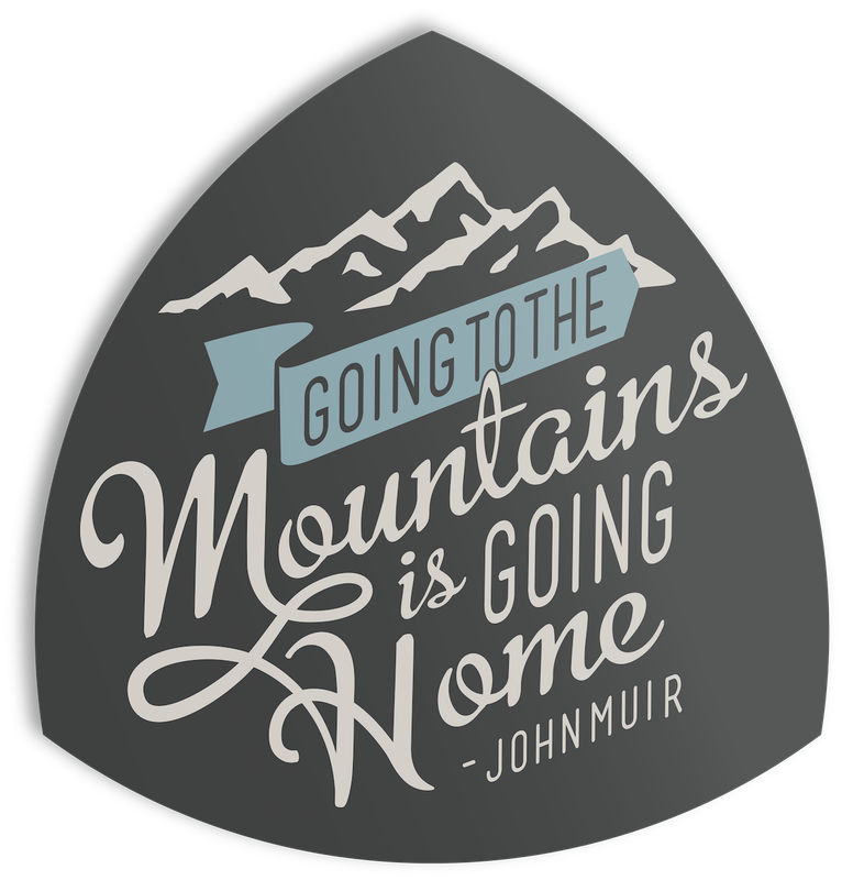 The Landmark Project - Going to the Mountains Sticker