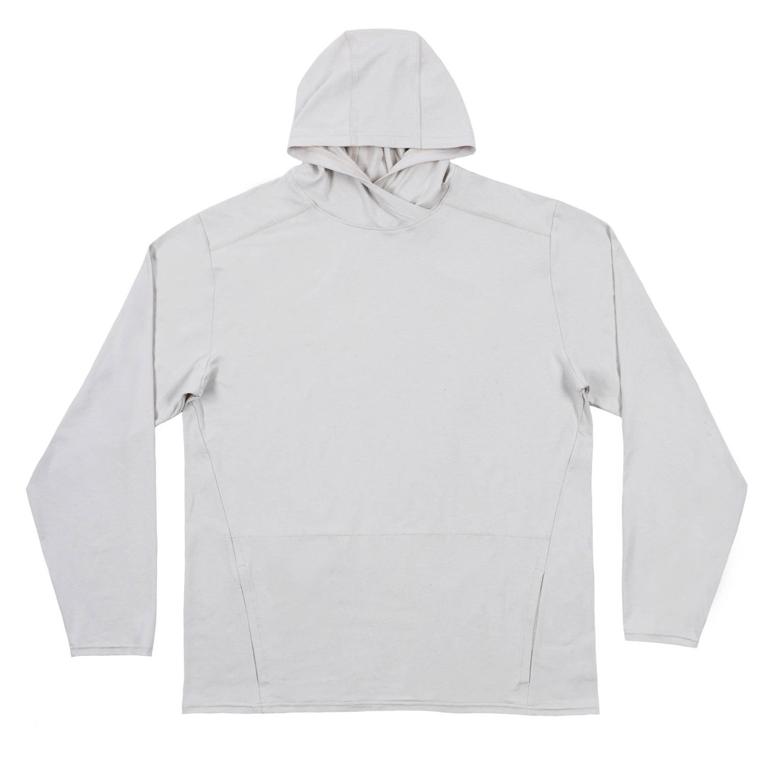 Burnside - Mens Jersey Hoodie, Color: Antarctica, Size: M