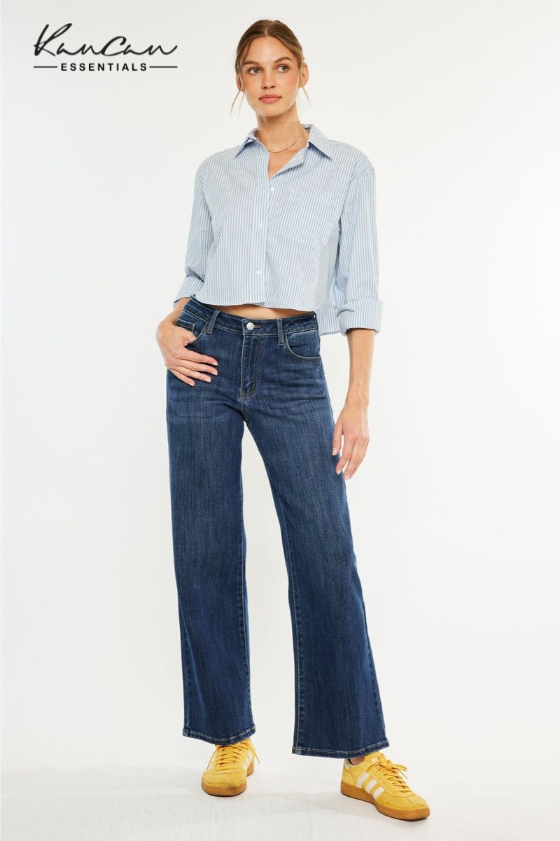 High Rise Wide Leg
