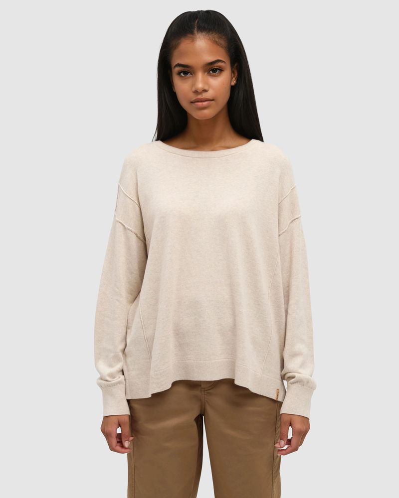 tentree Holly Sweater – Pale Oak Heather