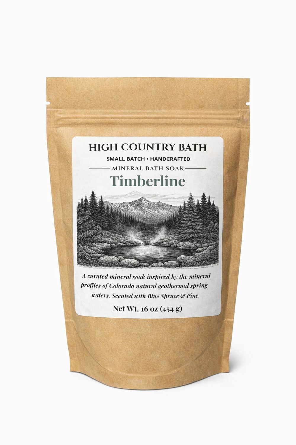 Timberline Mineral Bath Soak - 16 oz