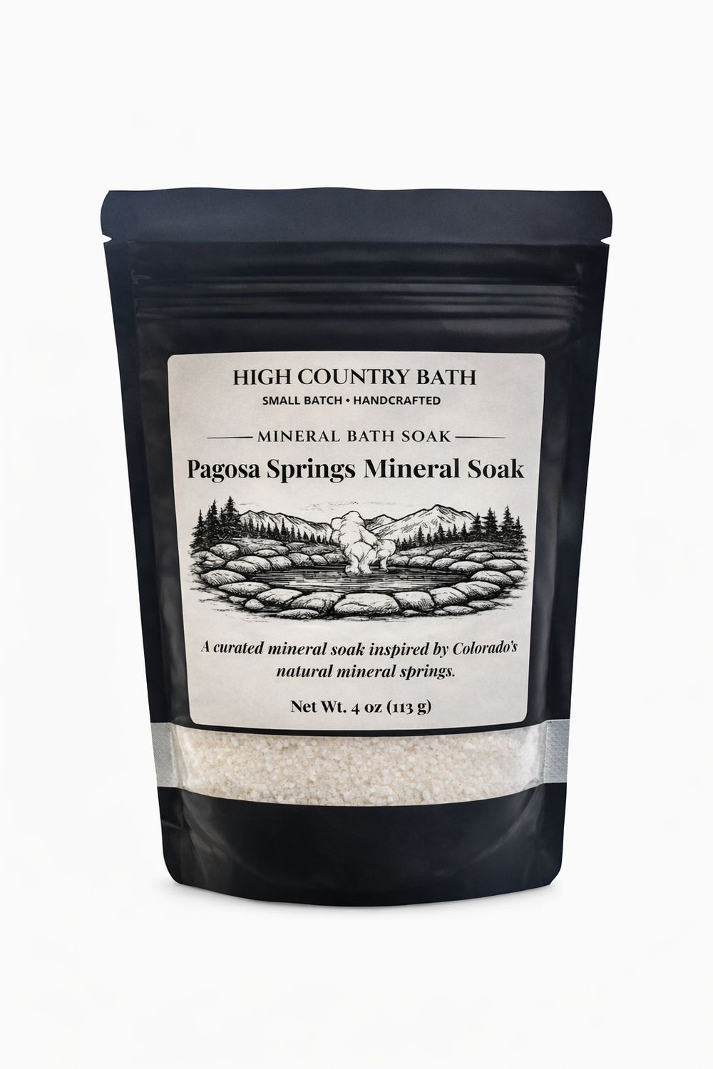 Pagosa Springs Mineral Bath Soak - 4 oz