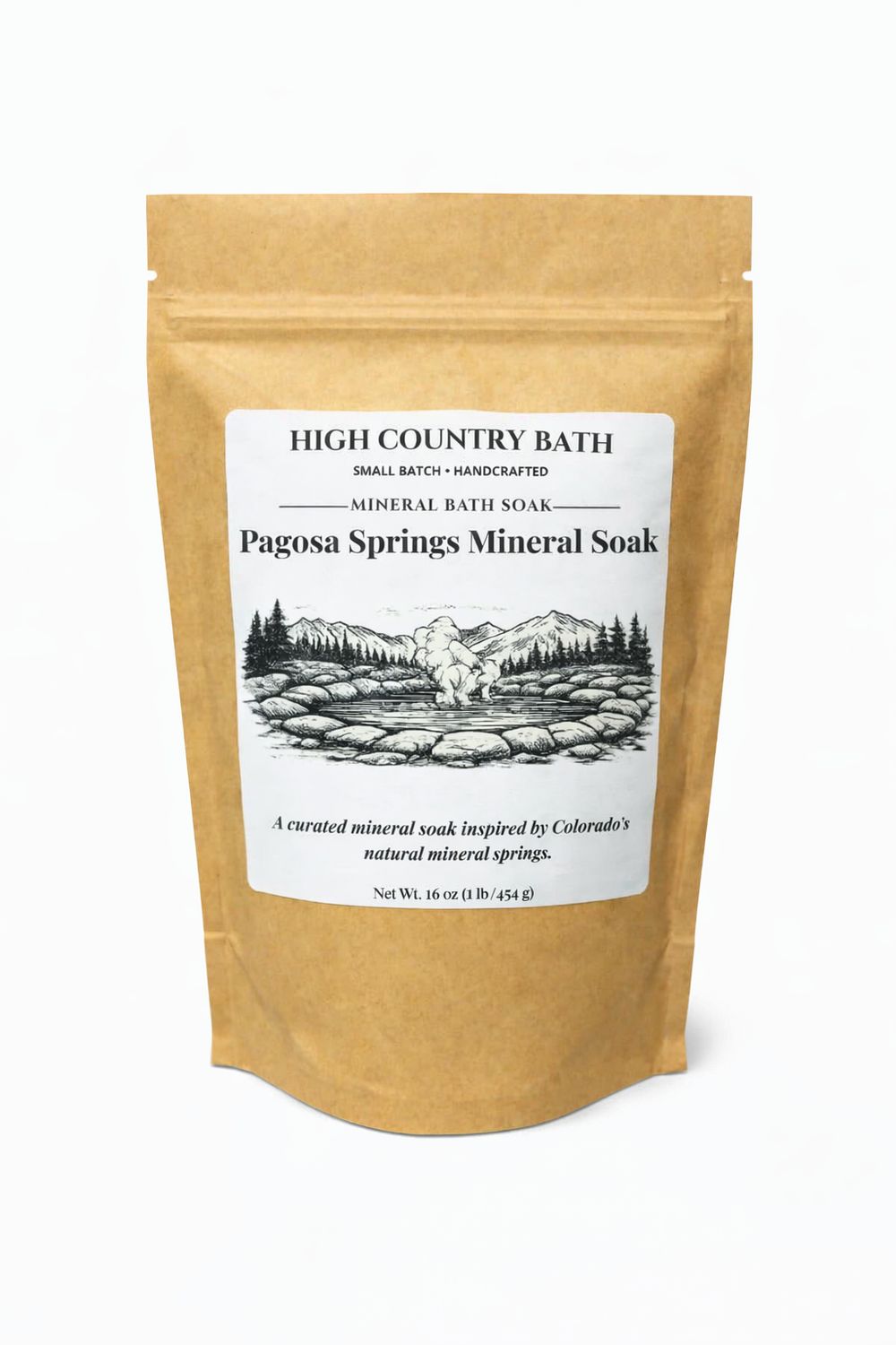 Pagosa Springs Mineral Bath Soak - 16 oz
