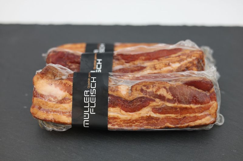 Müllers Wurzelspeck heiss gegart Müllers Wurzelspeck heiss gegart