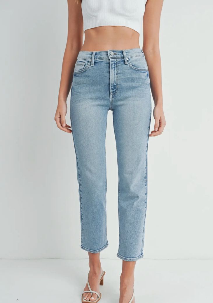 LT Classic High Rise Straight Denim