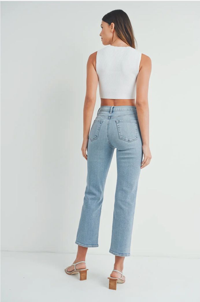 LT Classic High Rise Straight Denim
