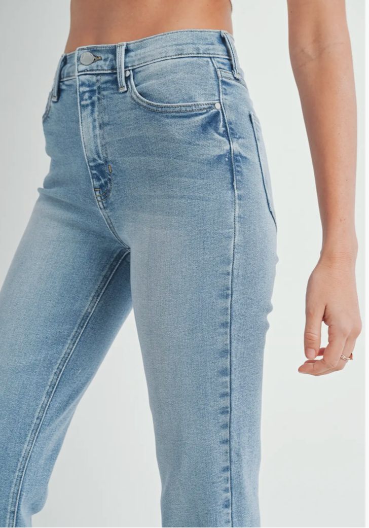 LT Classic High Rise Straight Denim