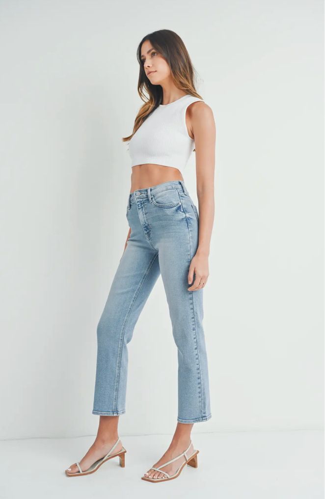 LT Classic High Rise Straight Denim