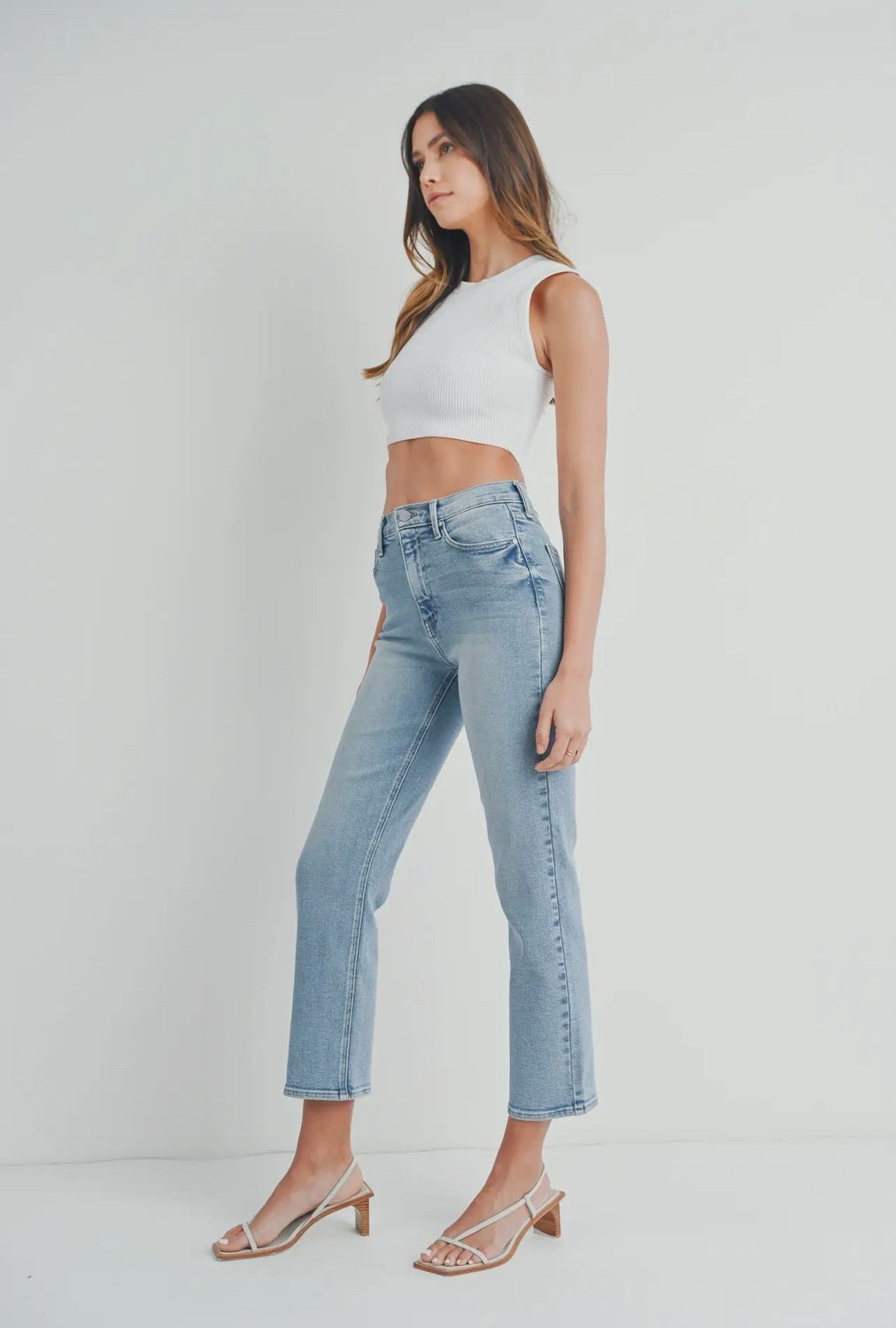 LT Classic High Rise Straight Denim