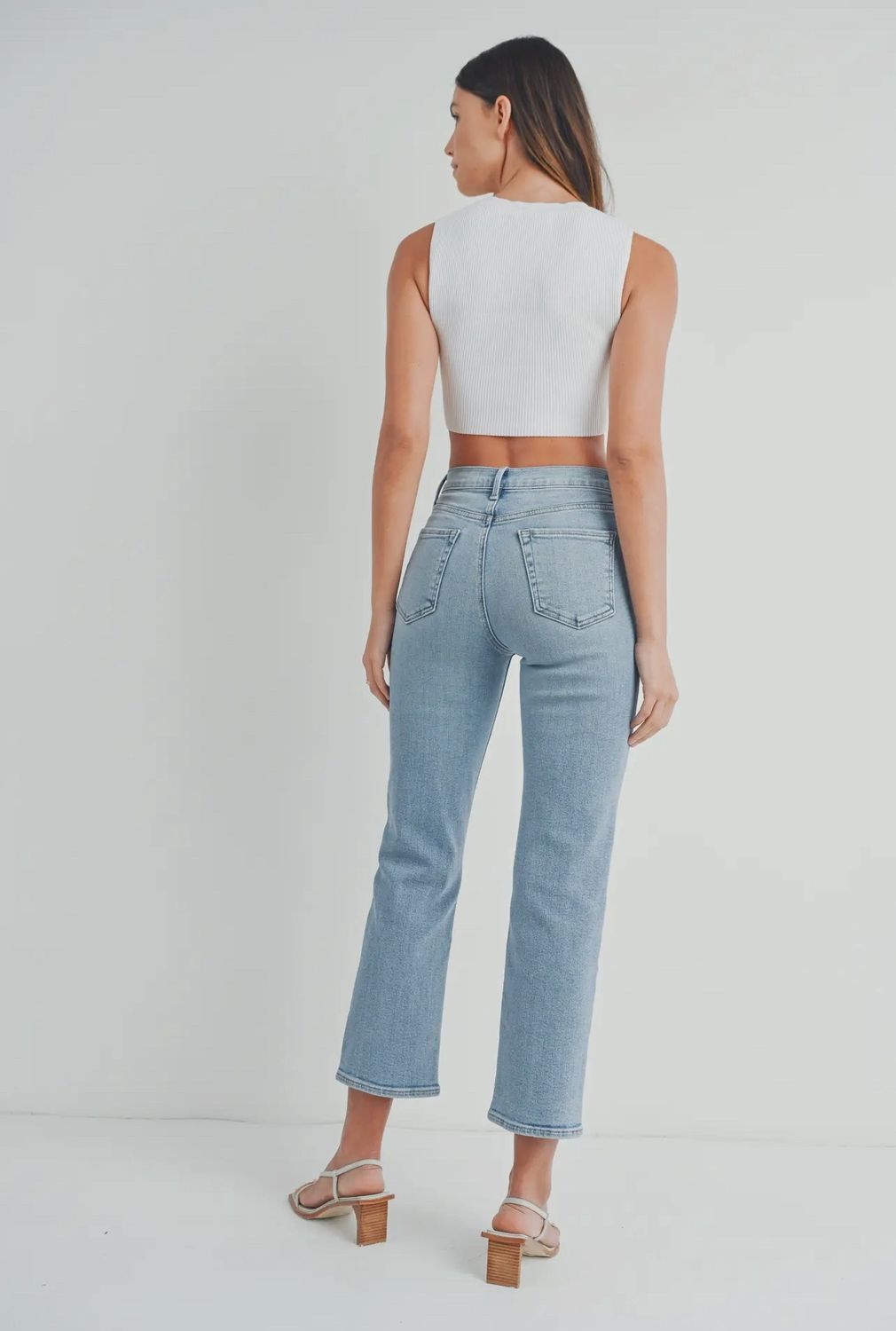 LT Classic High Rise Straight Denim