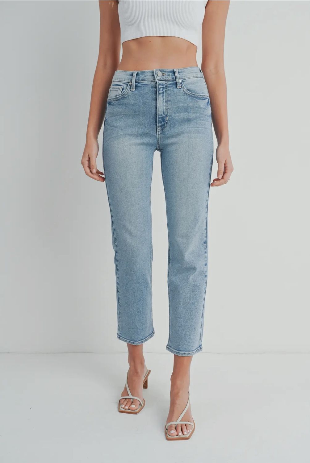LT Classic High Rise Straight Denim