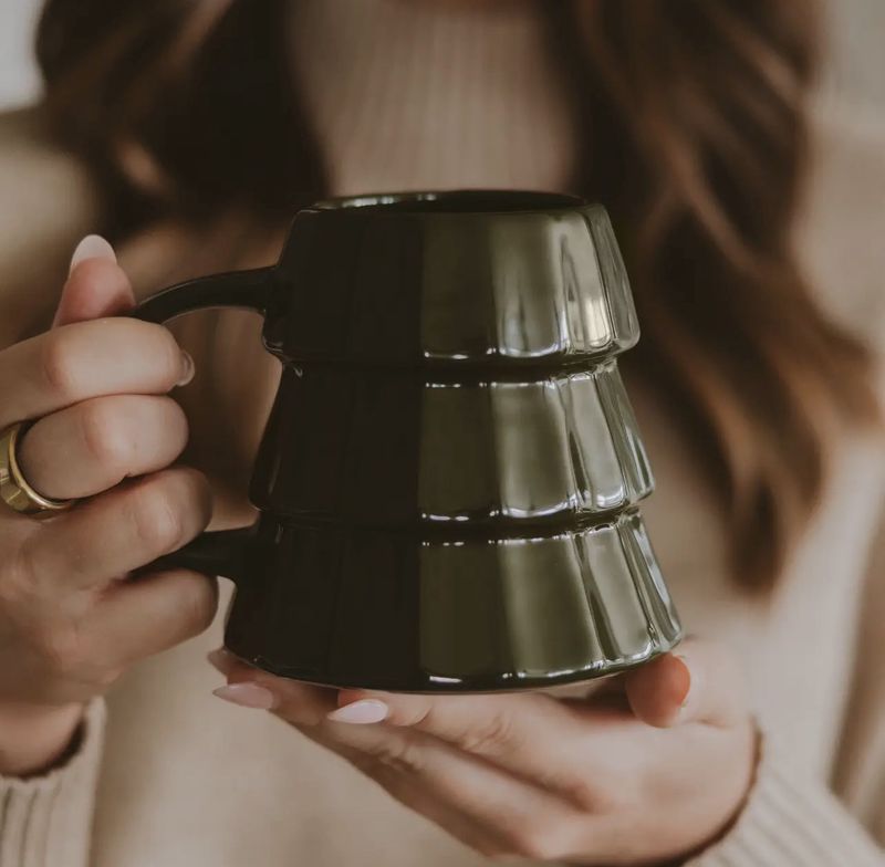 Green Tree Coffee Mug