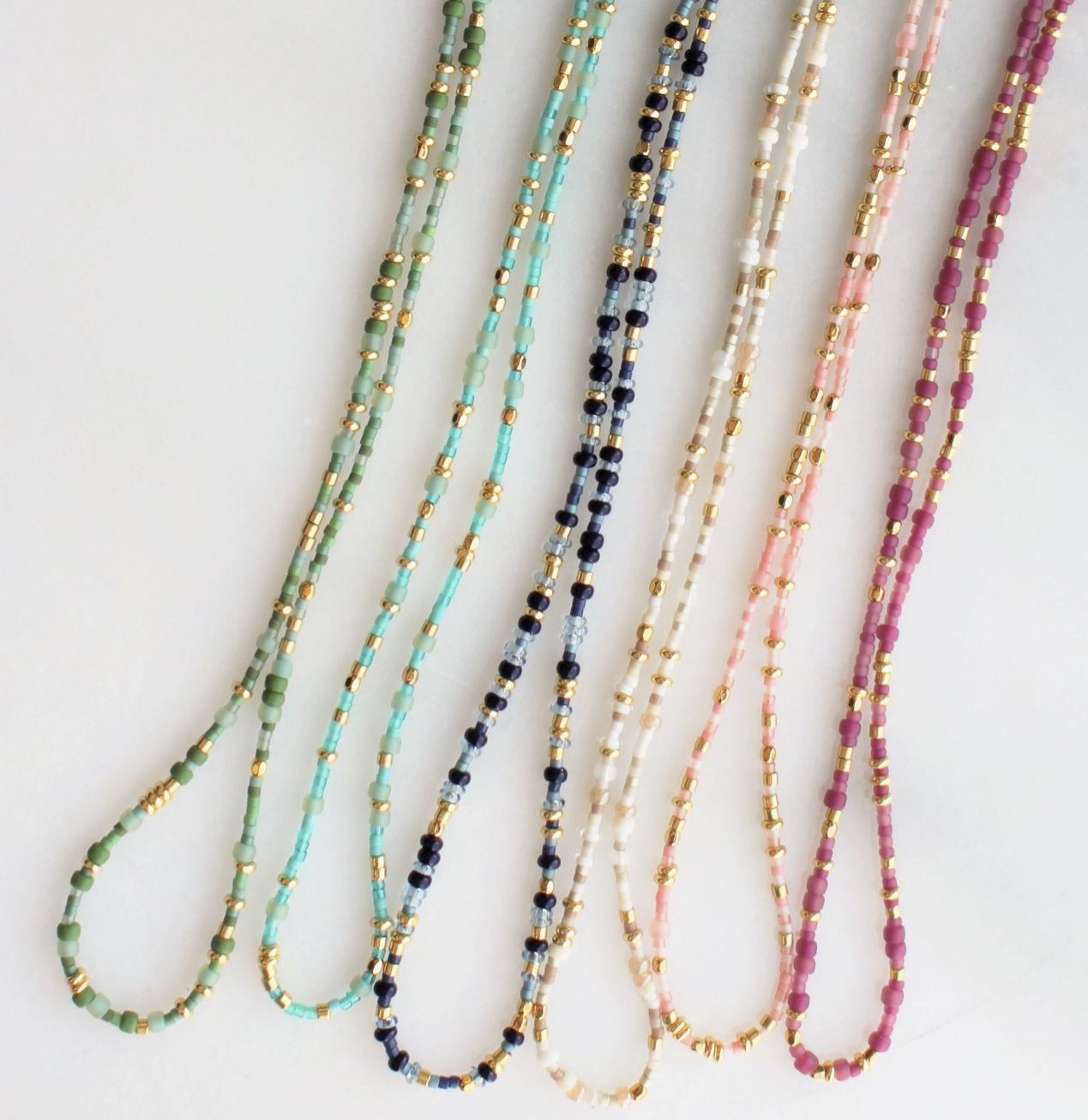 Unity Beaded Necklace Green