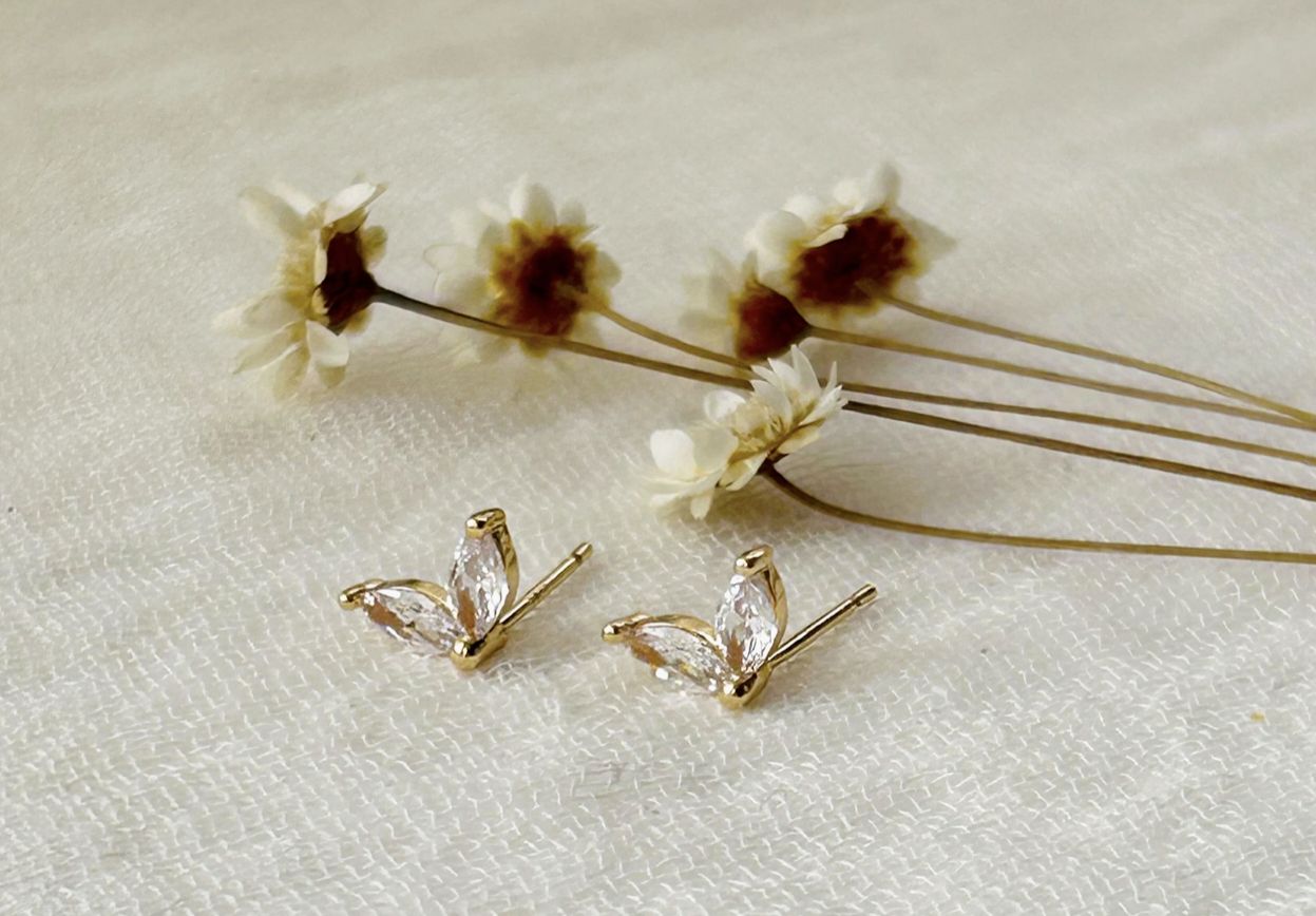 Dainty Cz Arch Studs