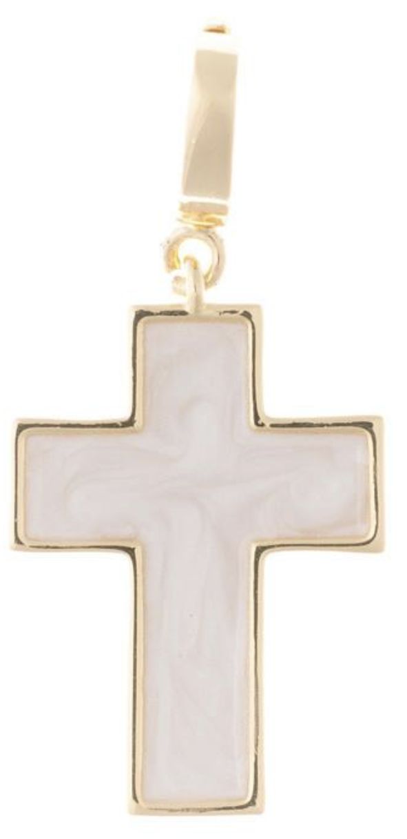 Charm - Cross White
