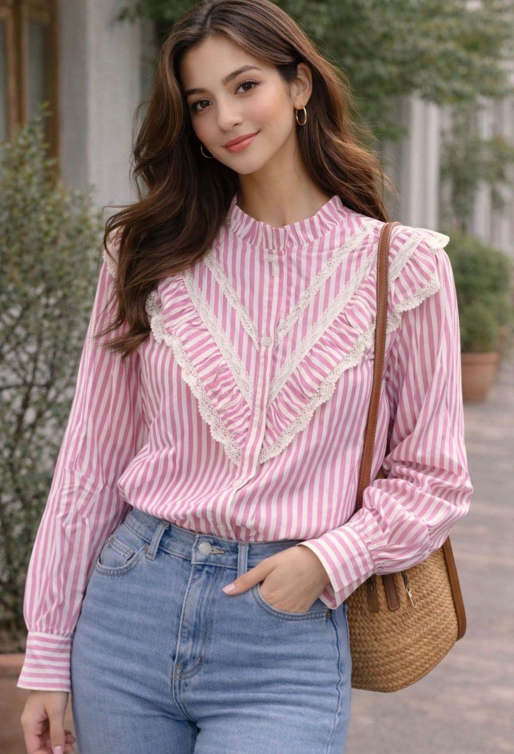 Camisa Rosa