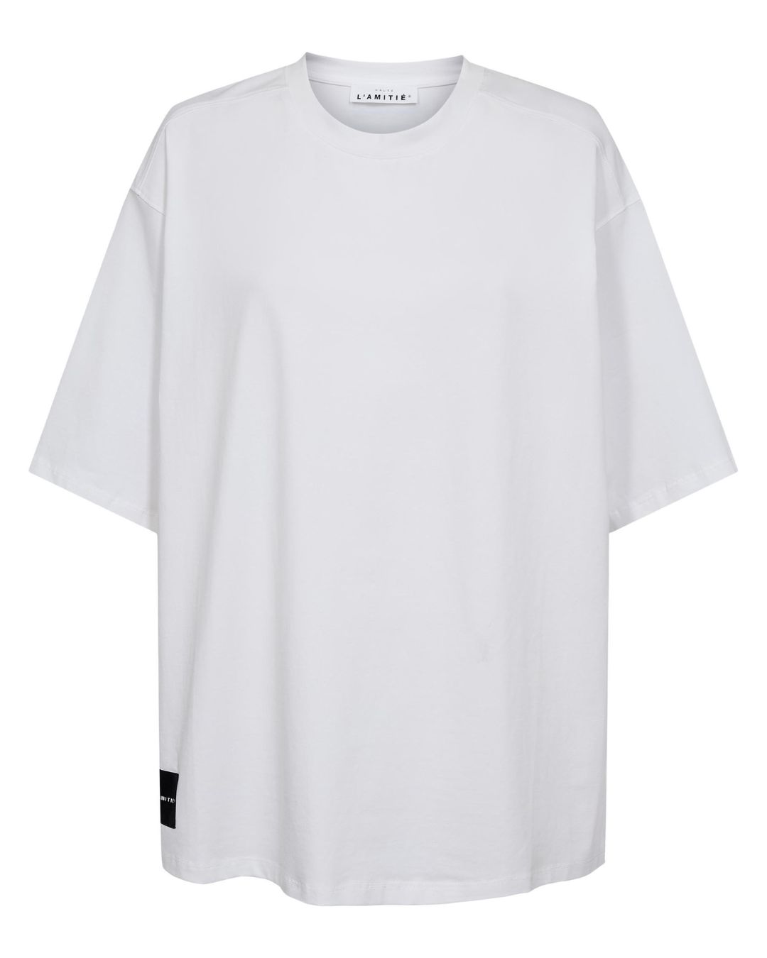 Haute l'Amitié Back Logo Loose Tee White