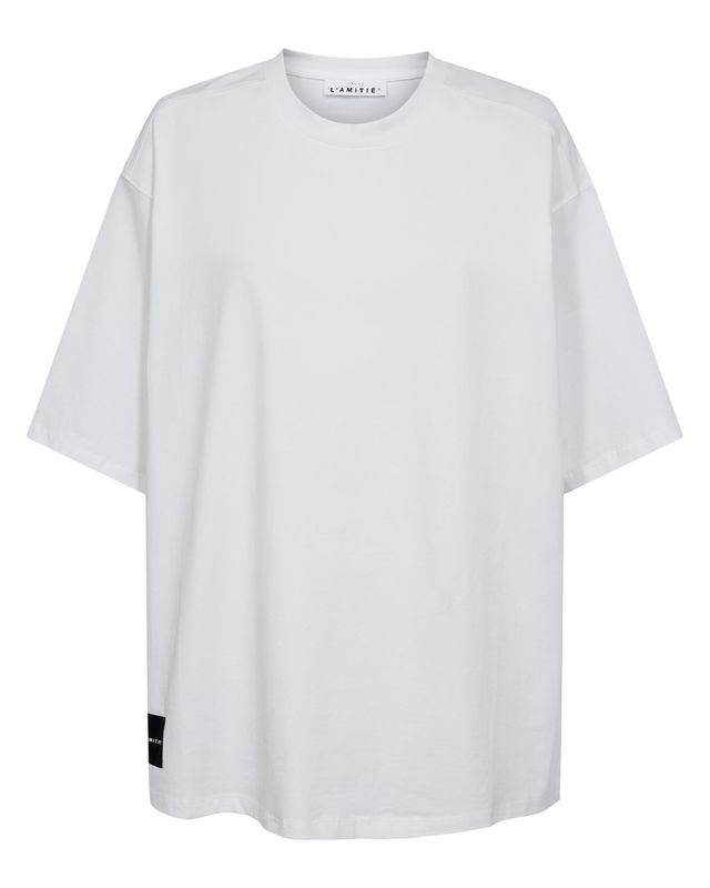 Haute l'Amitié Back Logo Loose Tee White