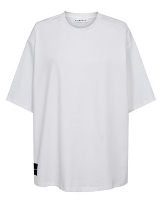 Haute l'Amitié Back Logo Loose Tee White