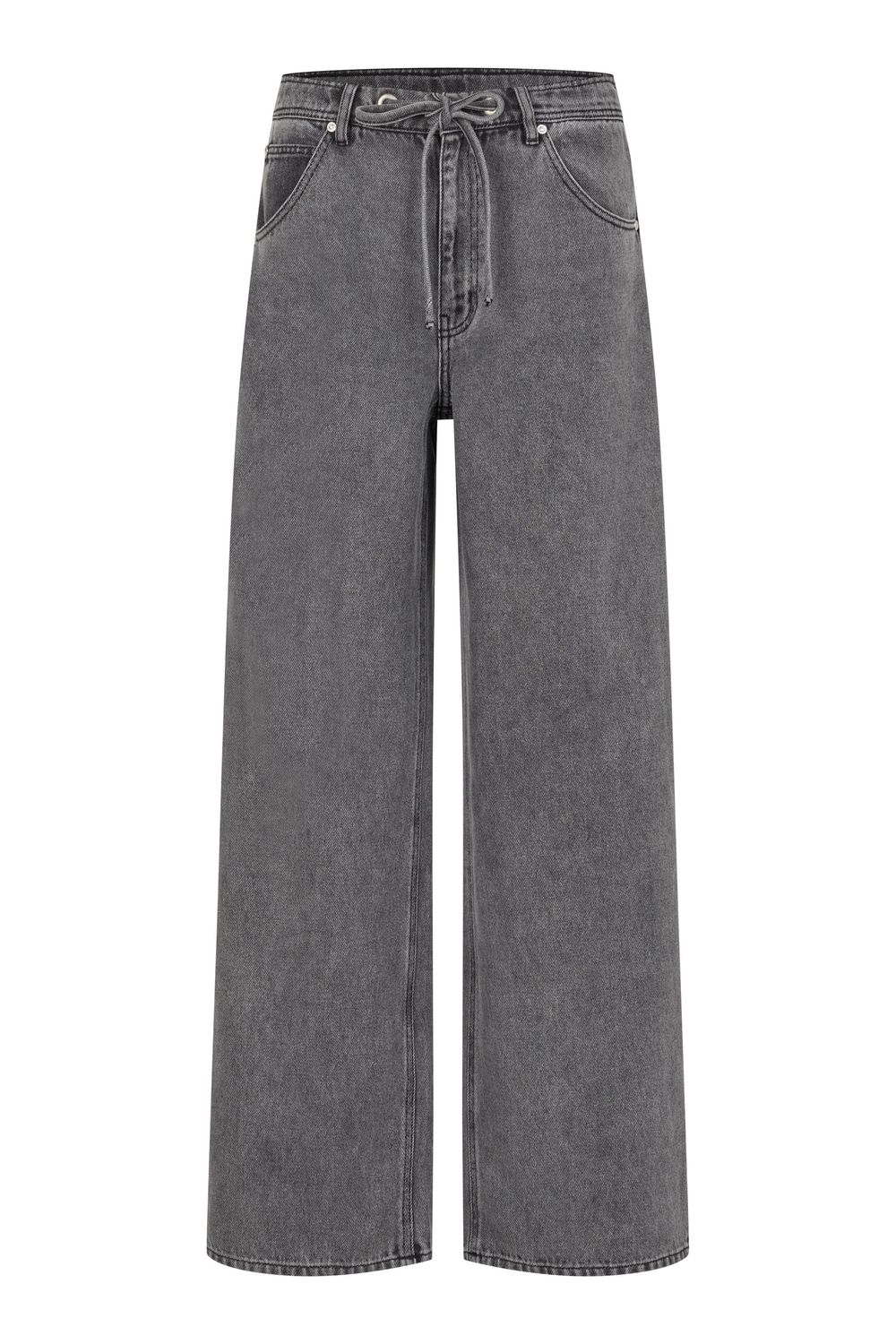 Second Female Irvin Denim Jeans Dark Grey Denim