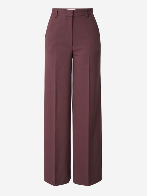 EDITED Teyana Trousers Huckleberry EDT9429001-HB Bordeaux