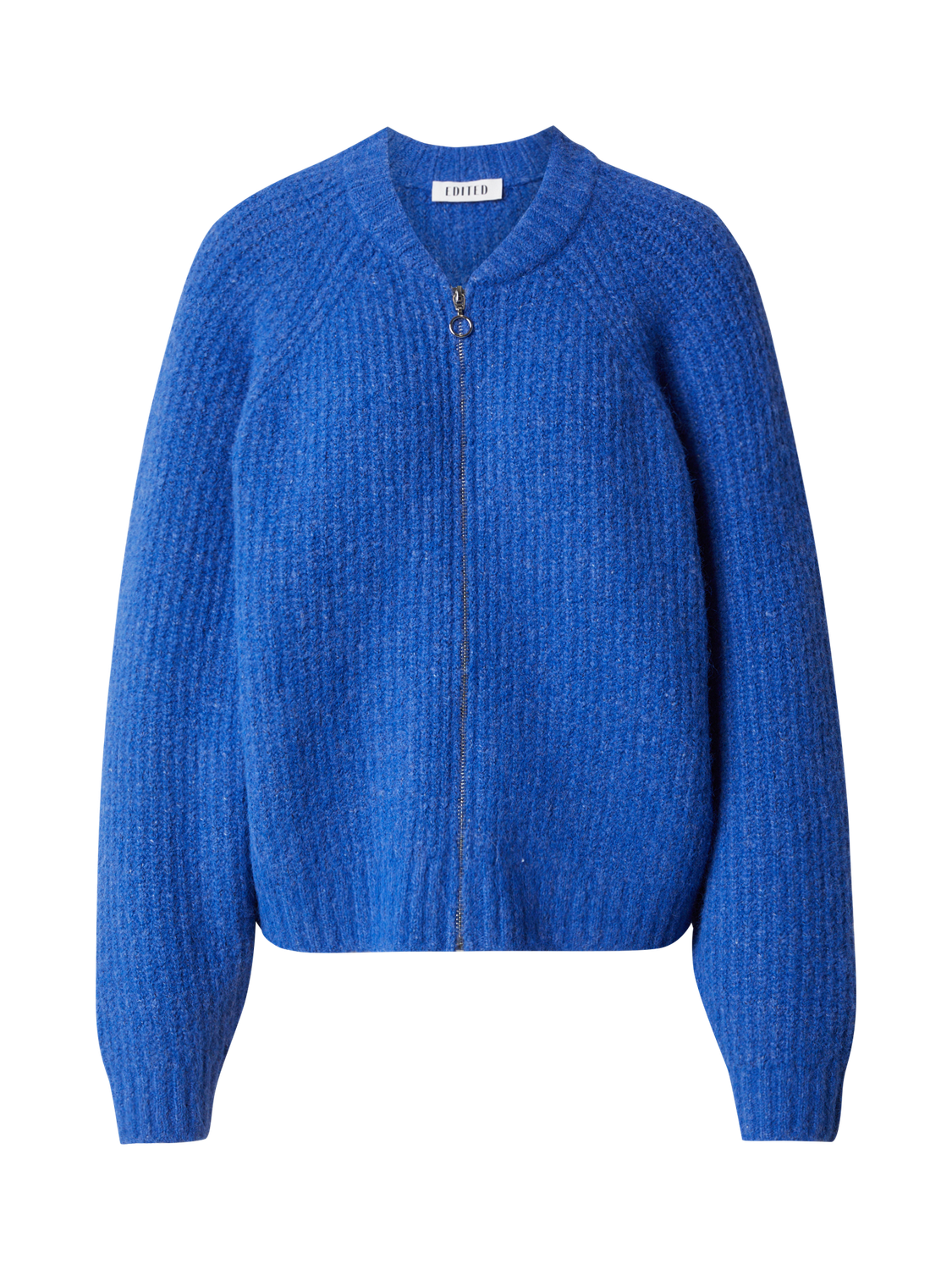 EDITED Rani Bomber Cardigan Blue