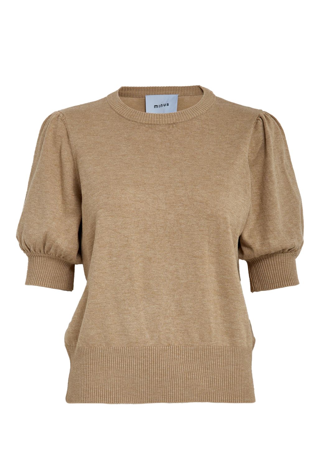 Minus MSLiva Knit Tee Tan Melange
